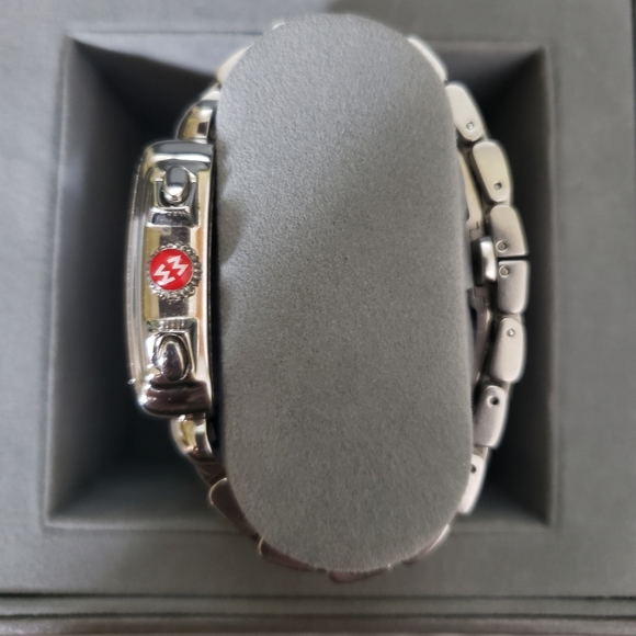 Authentic MICHELE Diamond Deco Watch - Picture 5 of 7